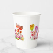 春ガーデン開花 紙コップ (右)