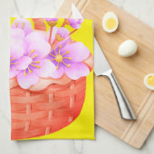 春キッチンタオル キッチンタオル (四つ折り)