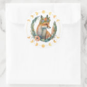 春キツネムーン相 ラウンドシール (バッグ)