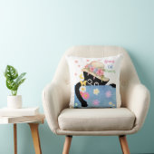 春キャットドリームズ クッション (椅子)