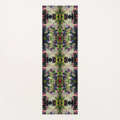 春クラボルの花抽象芸術 ヨガマット (正面)