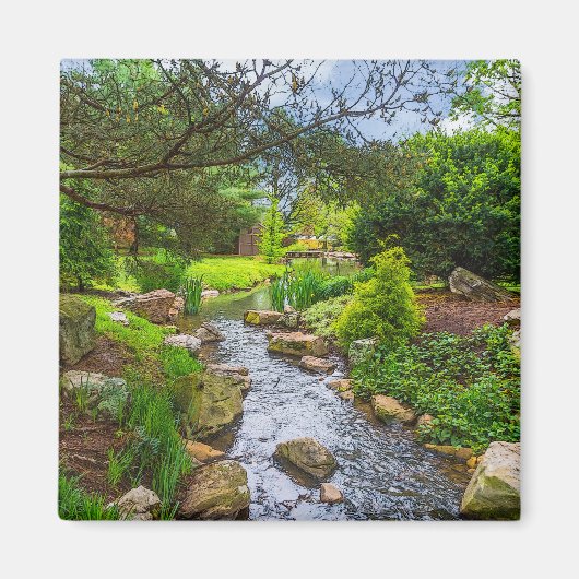 春クリークパインターリー マグネット (正面)