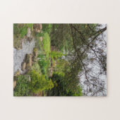 春クリーク美しい ジグソーパズル (横)