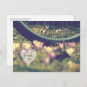 春クロキュース及び自転車サンキューカード ポストカード (正面/裏面)