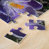 春クロッカスフラワーズインザパーク ジグソーパズル (側面)