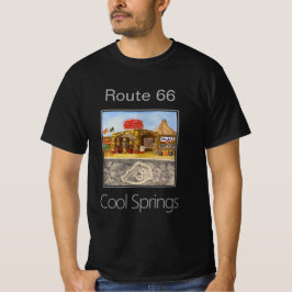 春クールガソリンスタンド66号線 Tシャツ