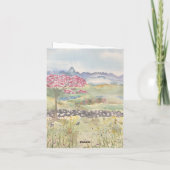 春グリーティングカード – four seasons collection カード (裏面)