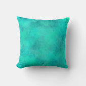 春グリーンウォーター色 クッション (正面)