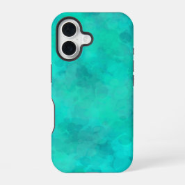 春グリーンウォーター色 iPhone 16ケース