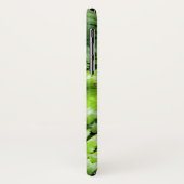 春グリーンシダ熱帯植物の緑 Case-Mate iPhoneケース (裏面/左)