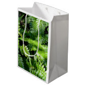 春グリーンシダ ミディアムペーパーバッグ (裏面アングル)