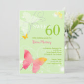 春グリーンスウィート60thバースデーパーティー 招待状 (スタンド正面)