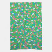 春グリーンズパインタリーアート キッチンタオル (縦)