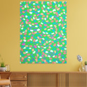 春グリーンズパインタリーアート キャンバスプリント (インサイチュ (リビング))