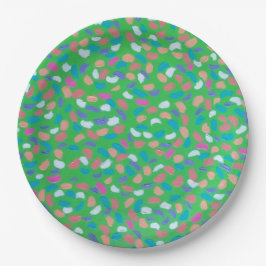 春グリーンズパインタリーアート ペーパープレート