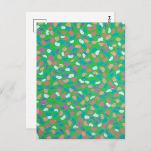 春グリーンズパインタリーアート ポストカード (正面/裏面)