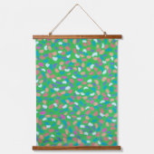 春グリーンズパインタリーアート 吊り下げ型タペストリー (正面)