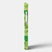 春グリーンパターン Case-Mate iPhoneケース (裏面 / 左)