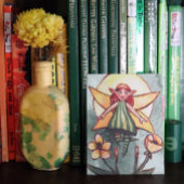 春グリーン妖精 シーズンポストカード