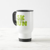 春グリーン5K 走 トラベルマグ (正面左)