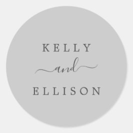 春グレ結婚ー封筒用シール ラウンドシール