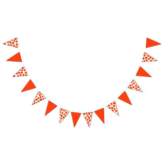 春ケシ結婚の花のデコール バンティングフラッグ