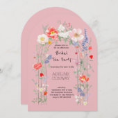 春ゲートガーデンブライダルシャワーお祝い 招待状 (正面/裏面)