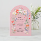 春ゲートガーデンブライダルシャワーお祝い 招待状 (スタンド正面)
