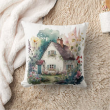 春コテージホームデコール装飾用クッション