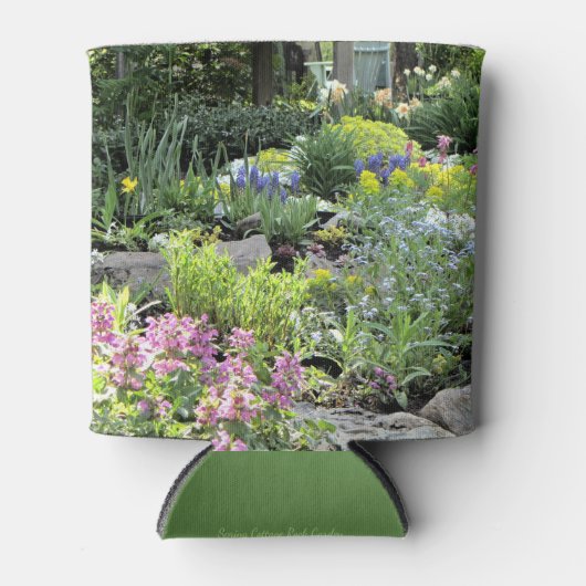 春コテージロックガーデン 缶クーラー (正面)