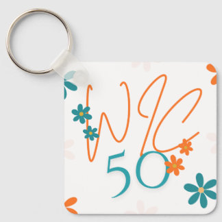 春コレクションの四角形キーチェーン キーホルダー