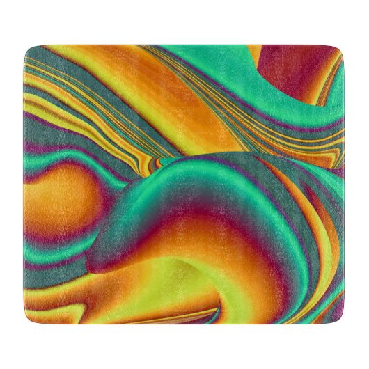 春サマーオータムフラワーズ魔法 カッティングボード (正面)