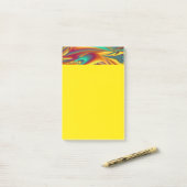 春サマーオータムフラワーズ魔法 ポストイット (デスク上)