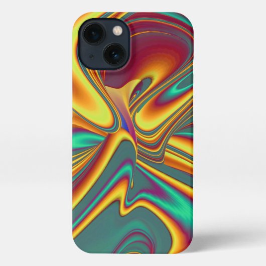 春サマーオータムフラワーズ魔法 iPhoneケース (裏面)