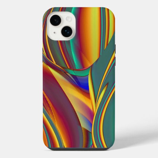 春サマーオータムフラワーズ魔法 iPhoneケース (裏面)