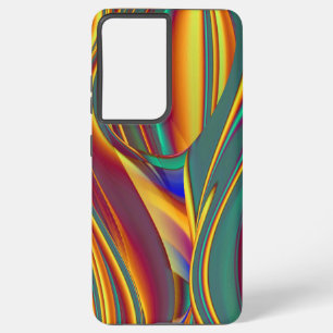 春サマーオータムフラワーズ魔法 SAMSUNG GALAXY S21+ケース