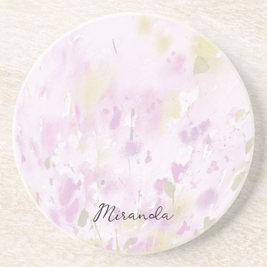 春サマーカラフルフローラボホーガーデン コースター (正面)