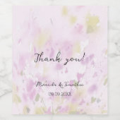 春サマーカラフルフローラボホーガーデン ワインラベル (シングルラベル)