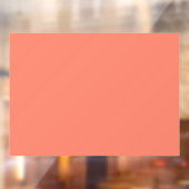 春サマーカラーピーチピンク ウィンドウサイン (シート2)