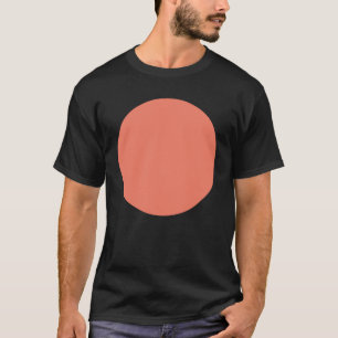 春サマーカラーピーチピンク Tシャツ