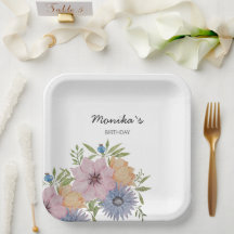 春サマーガーデンウォーターカラーレース