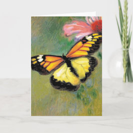 春サマーバタフライ – グリーティングカード サンキューカード