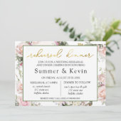 春サマーピンクローズリハーサルディナー 招待状 (スタンド正面)