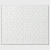 春サマーピンクワイルドフラワー ラッピングペーパー (フラット)