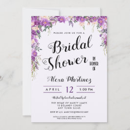 春サマーフローラトップブライダルシャワー招待 招待状