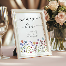 春サマーフローラブライダルシャワーミモザバー ポスター