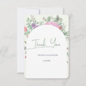 春サマーフローラボホガーデン サンキューカード (正面)