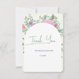 春サマーフローラボホガーデン サンキューカード