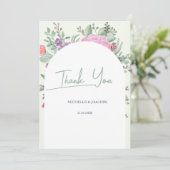 春サマーフローラボホガーデン サンキューカード (スタンド正面)