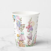 春サマーフローラリトルフェリーガール誕生日 紙コップ (右)